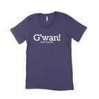 G'wan! Unisex V-Neck T-Shirt-East Coast AF Apparel