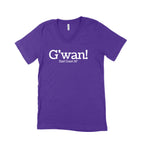 G'wan! Unisex V-Neck T-Shirt-East Coast AF Apparel