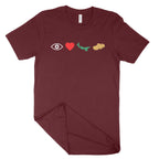 I Love PEI Potatoes Unisex T-Shirt-East Coast AF Apparel