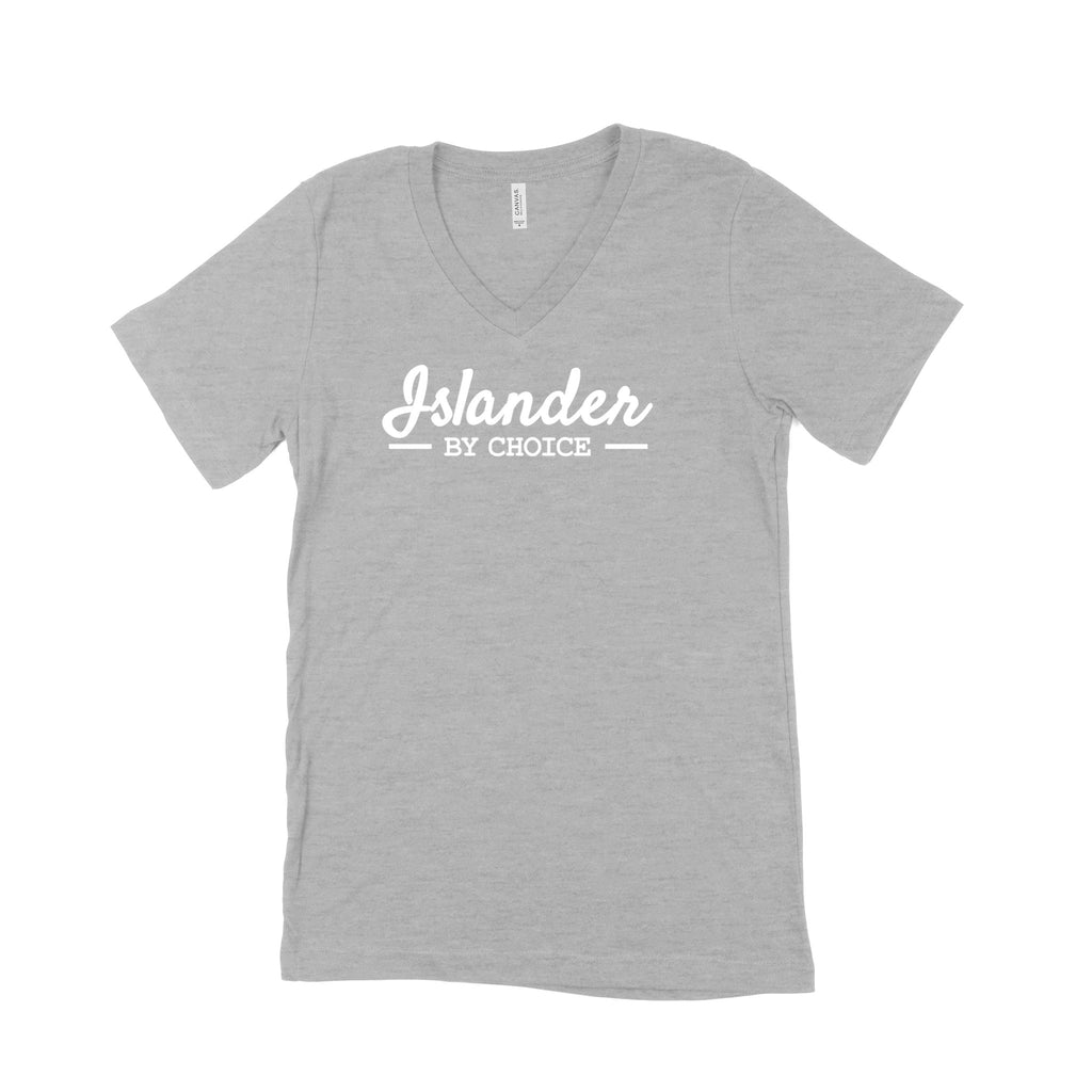 Islander by Choice Unisex V-Neck T-Shirt-East Coast AF Apparel