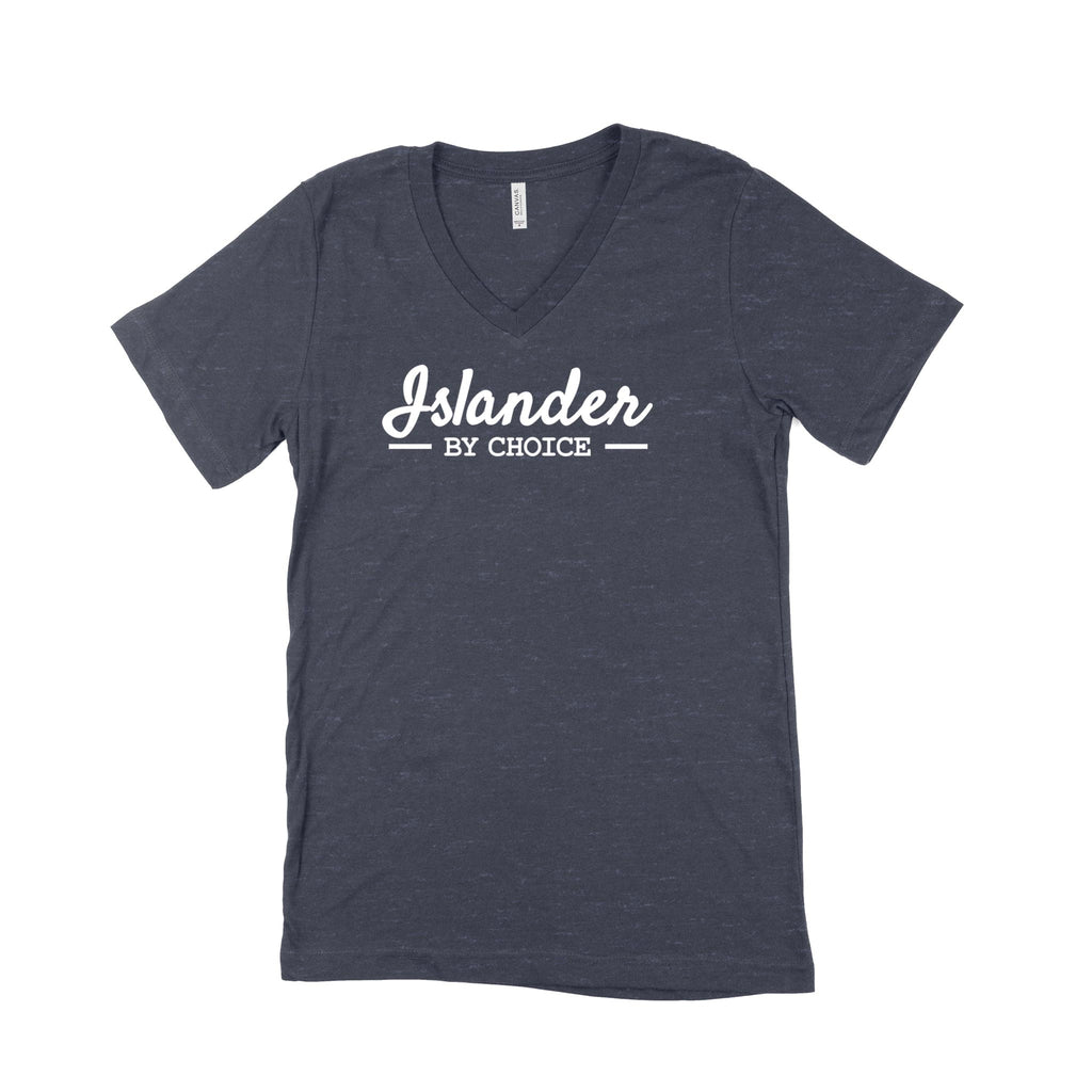 Islander by Choice Unisex V-Neck T-Shirt-East Coast AF Apparel