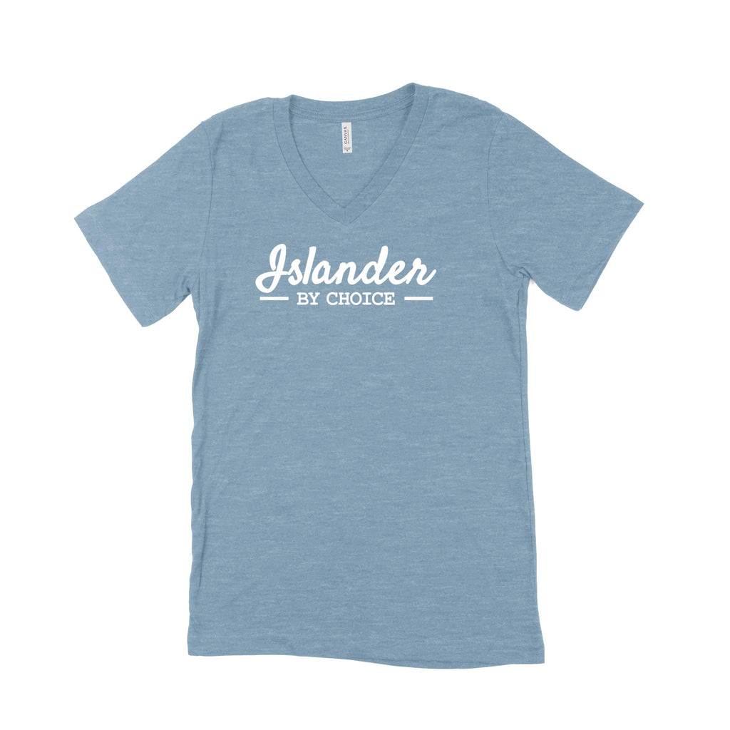 Islander by Choice Unisex V-Neck T-Shirt-East Coast AF Apparel
