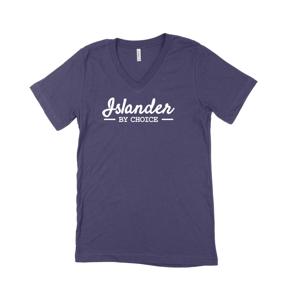 Islander by Choice Unisex V-Neck T-Shirt-East Coast AF Apparel