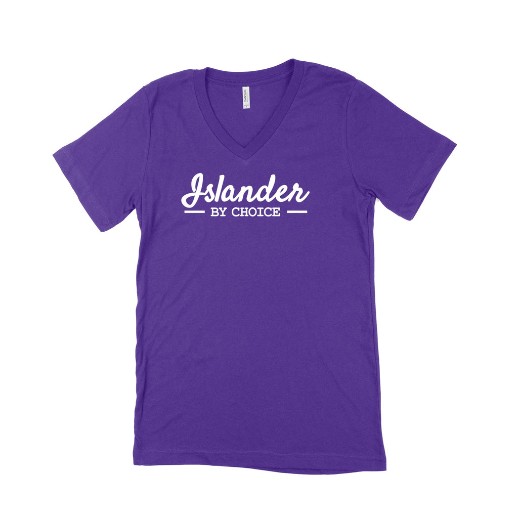 Islander by Choice Unisex V-Neck T-Shirt-East Coast AF Apparel