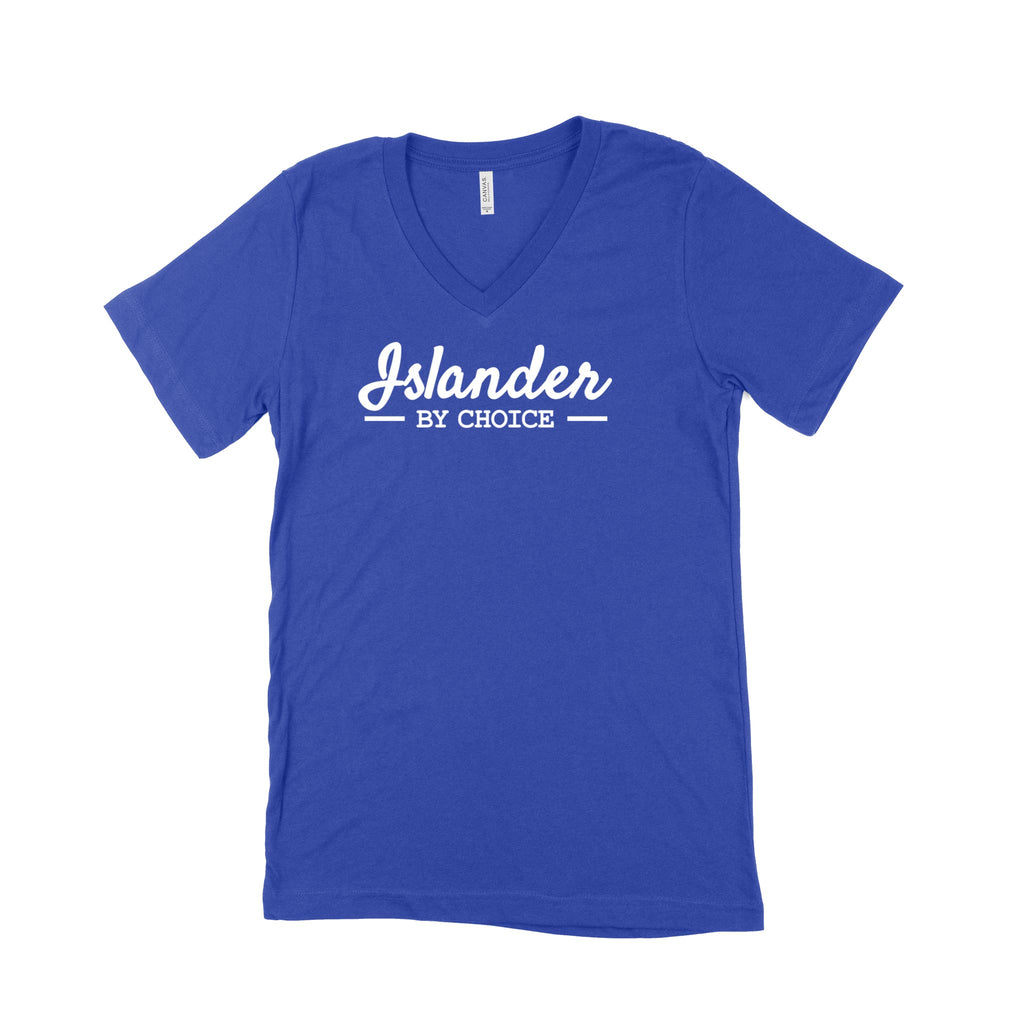 Islander by Choice Unisex V-Neck T-Shirt-East Coast AF Apparel