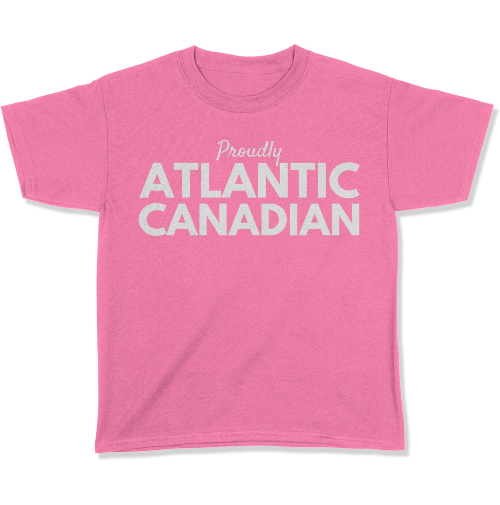 Proudly Atlantic Canadian Youth T-Shirt-East Coast AF Apparel