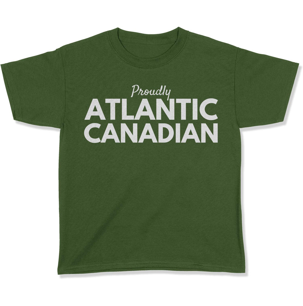 Proudly Atlantic Canadian Youth T-Shirt-East Coast AF Apparel