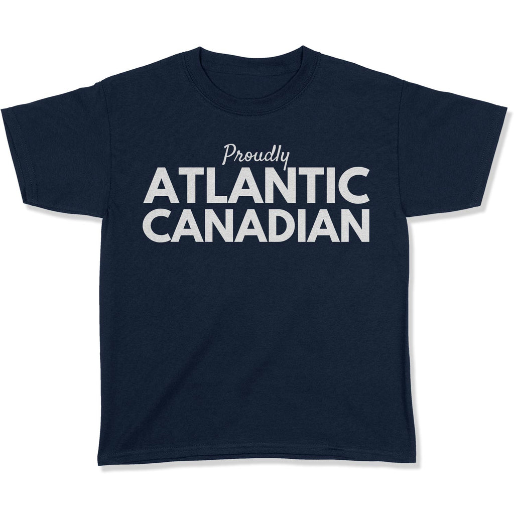 Proudly Atlantic Canadian Youth T-Shirt-East Coast AF Apparel