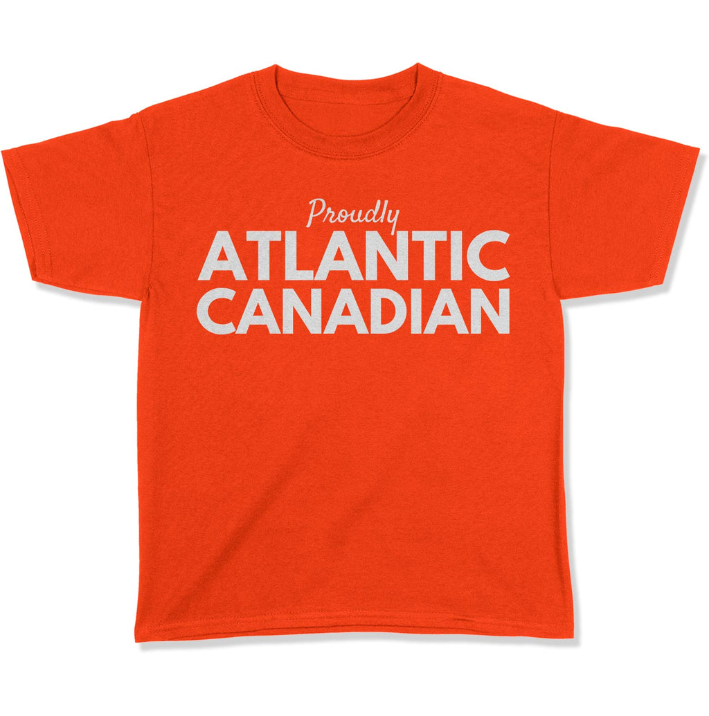 Proudly Atlantic Canadian Youth T-Shirt-East Coast AF Apparel