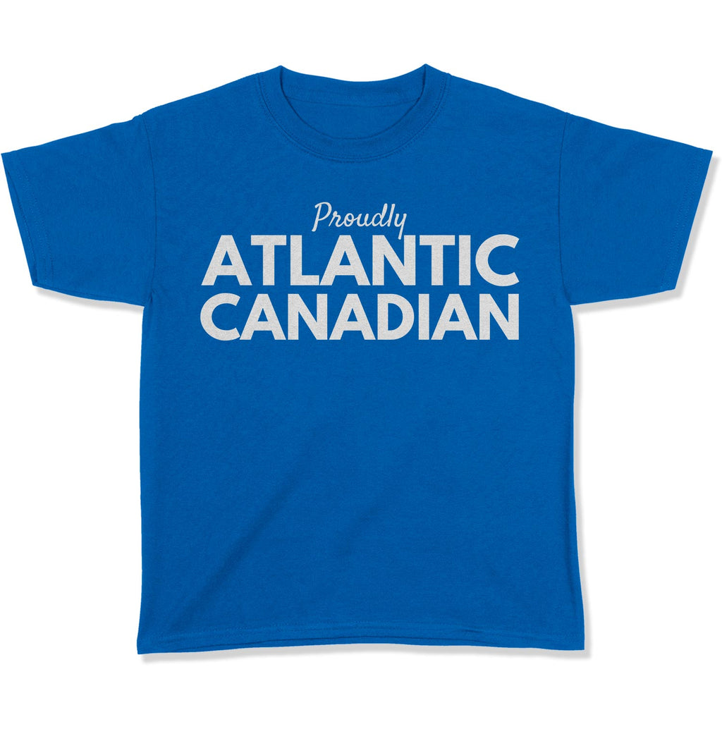 Proudly Atlantic Canadian Youth T-Shirt-East Coast AF Apparel