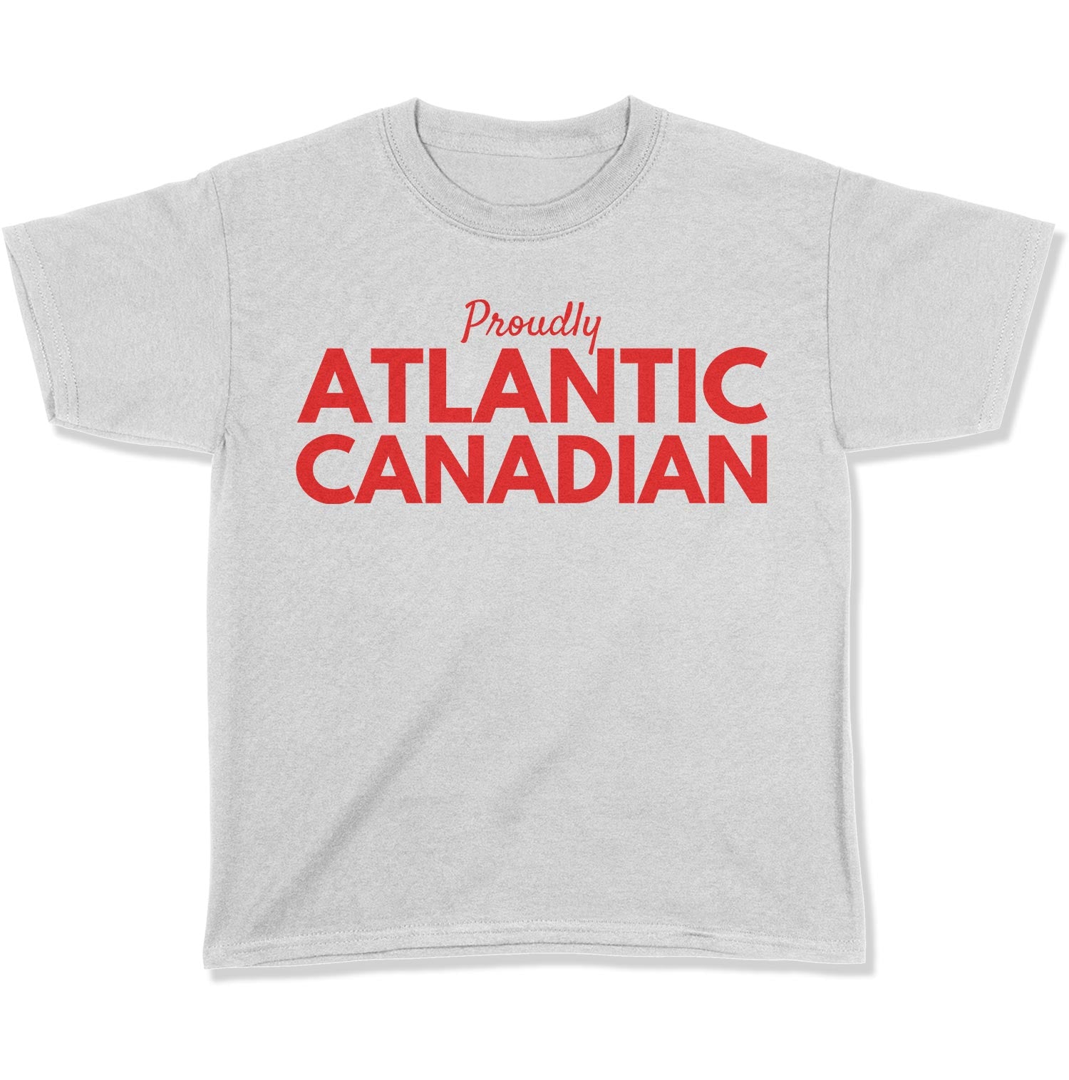 Proudly Atlantic Canadian Youth T-Shirt-East Coast AF Apparel