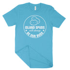 Island Spuds Will Always Be Our Buds Unisex T-Shirt (White Print)-East Coast AF Apparel