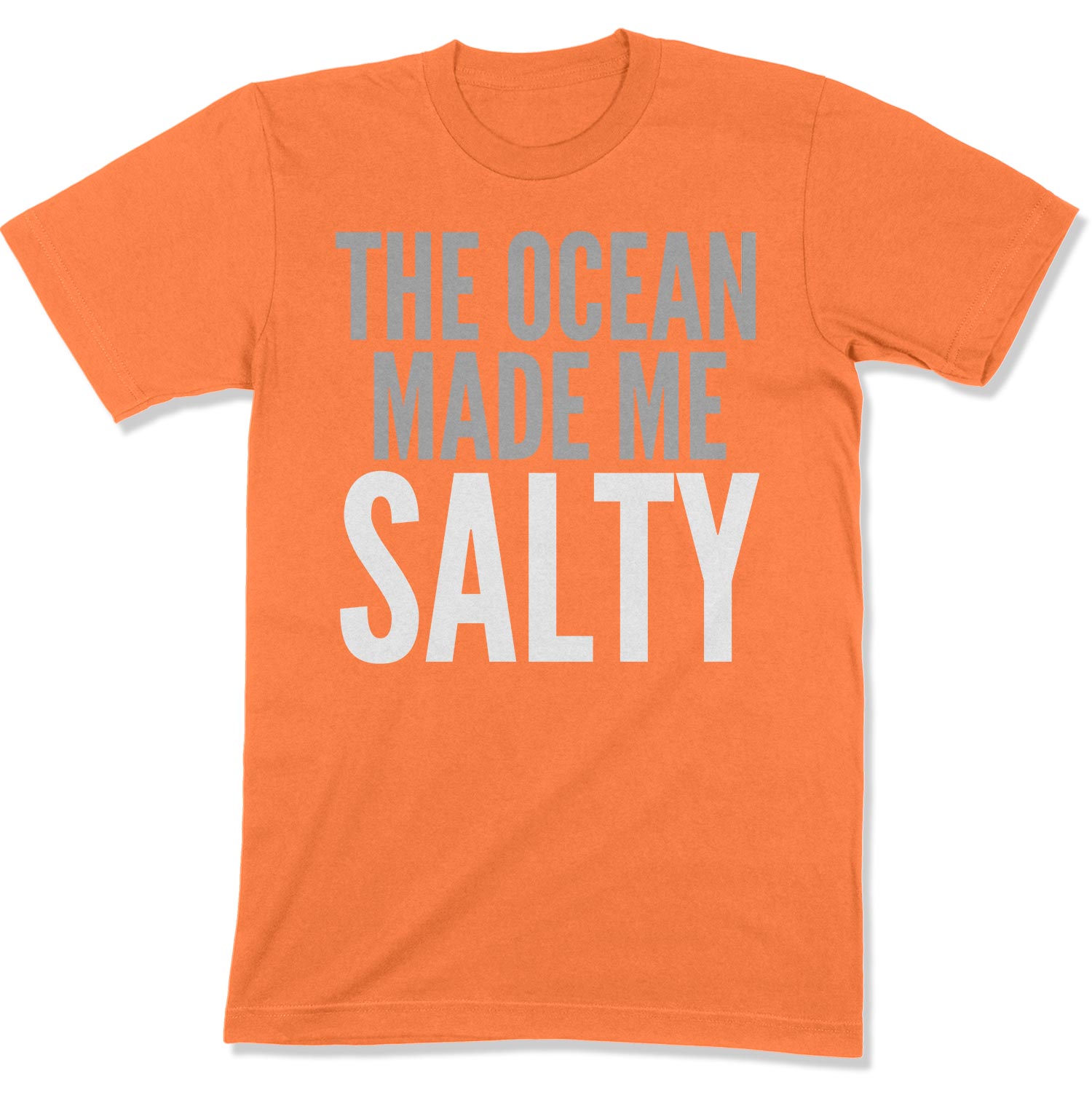 The Ocean Made Me Salty Unisex T-Shirt-East Coast AF Apparel
