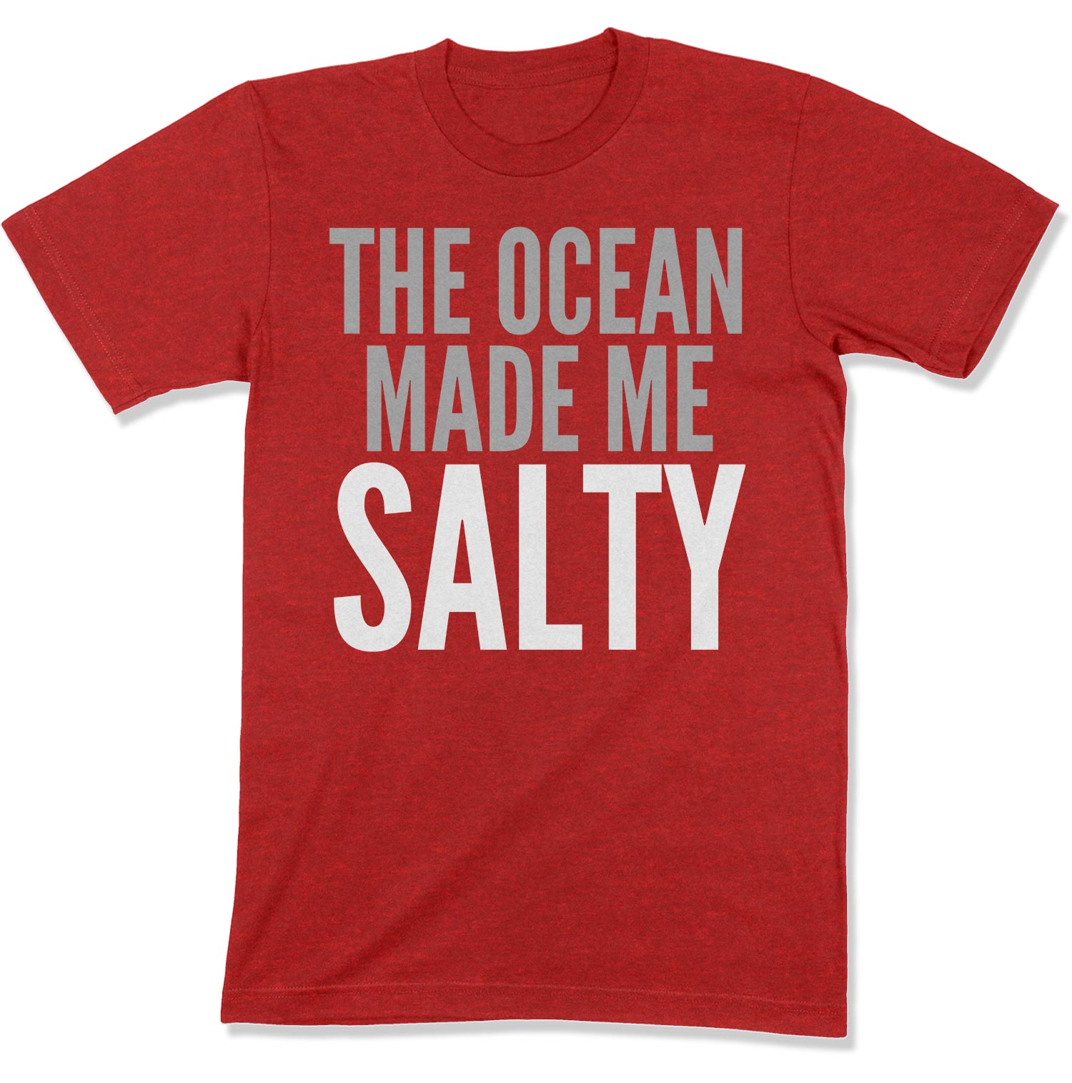 The Ocean Made Me Salty Unisex T-Shirt-East Coast AF Apparel