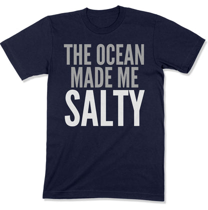 The Ocean Made Me Salty Unisex T-Shirt-East Coast AF Apparel