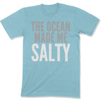 The Ocean Made Me Salty Unisex T-Shirt-East Coast AF Apparel