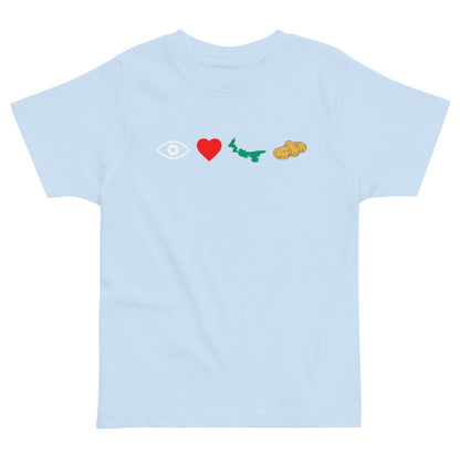 I Love PEI Potatoes Toddler T-Shirt-East Coast AF Apparel