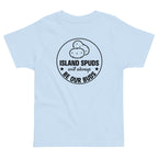 Island Spuds Will Always Be Our Buds Toddler T-Shirt-East Coast AF Apparel
