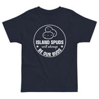 Island Spuds Will Always Be Our Buds Toddler T-Shirt-East Coast AF Apparel