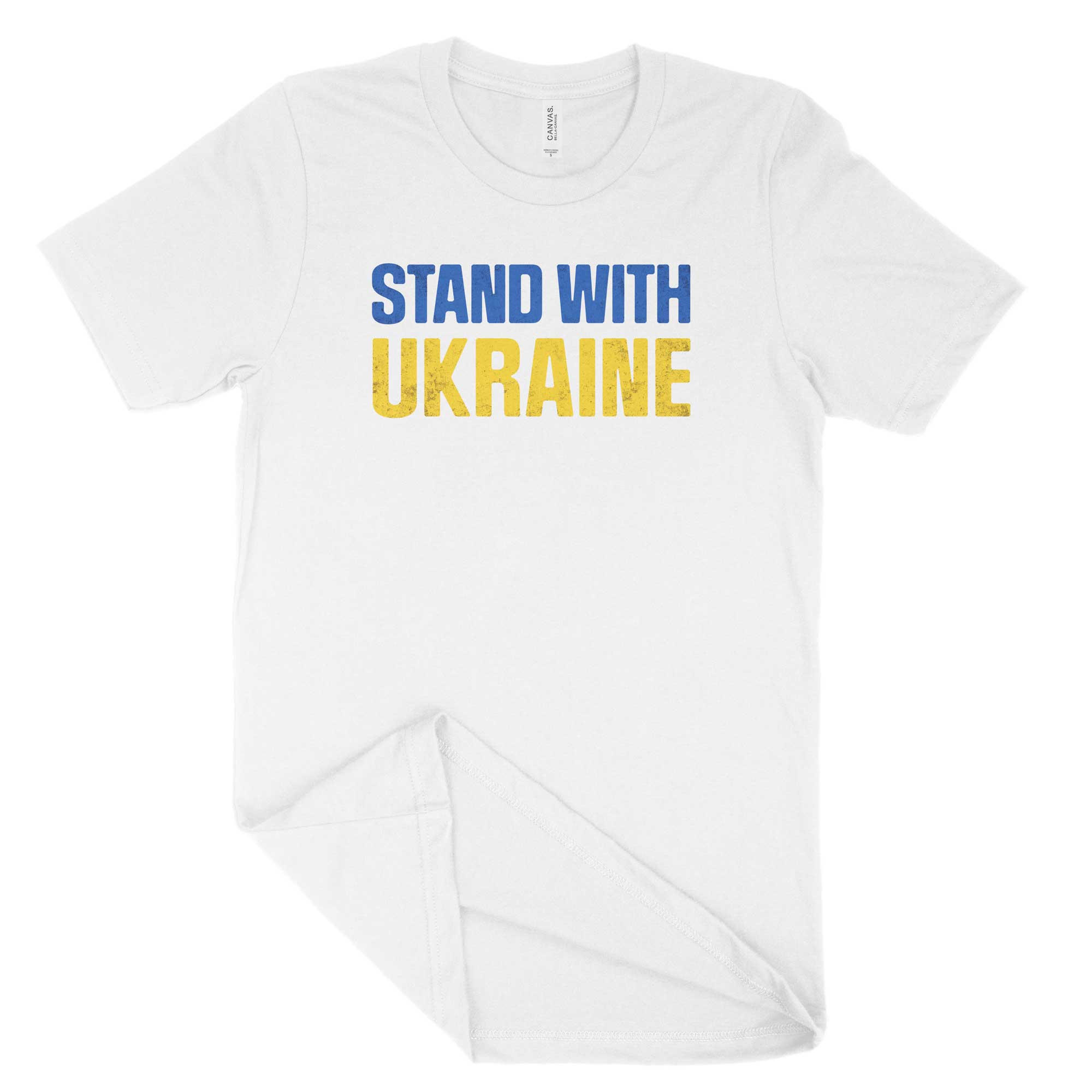 Stand With Ukraine Unisex T-Shirt-East Coast AF Apparel