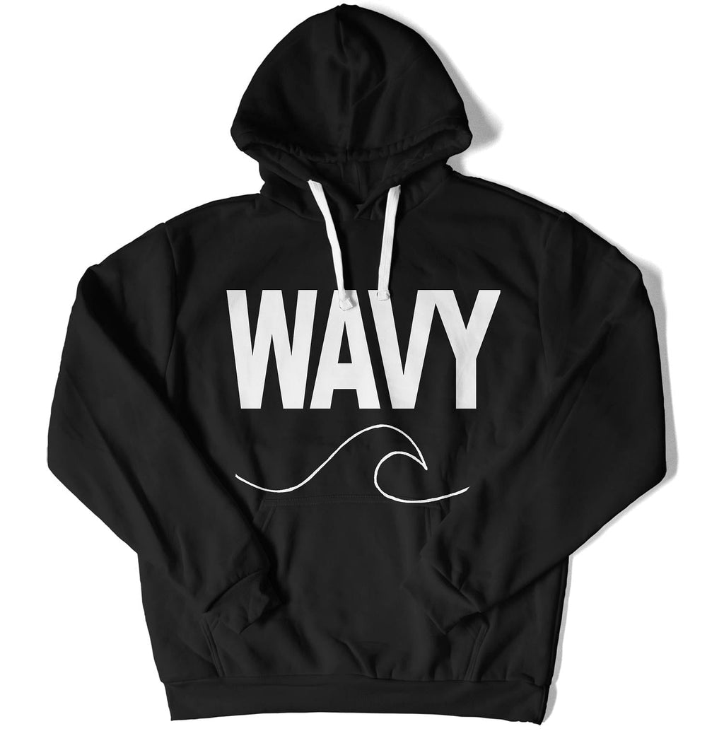 Wavy Unisex Hoodie-East Coast AF Apparel