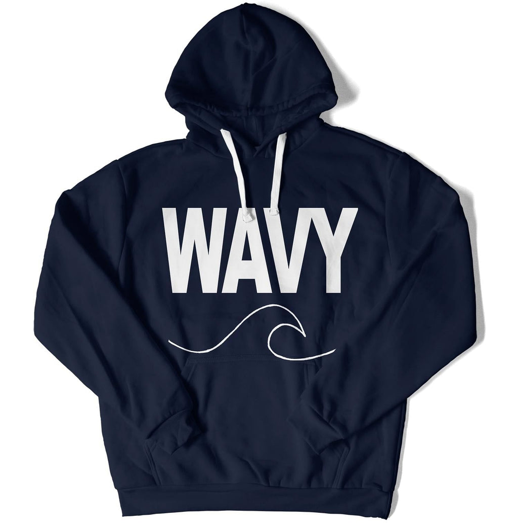 Wavy Unisex Hoodie-East Coast AF Apparel