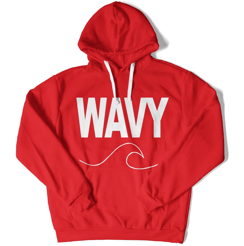 Wavy Unisex Hoodie-East Coast AF Apparel